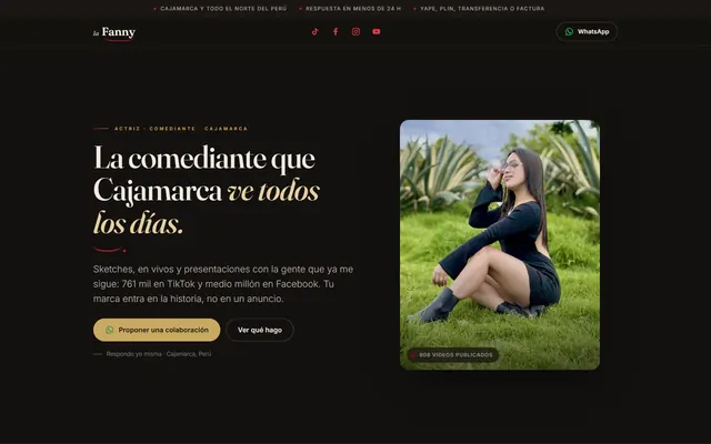 Marca personal de La Fanny